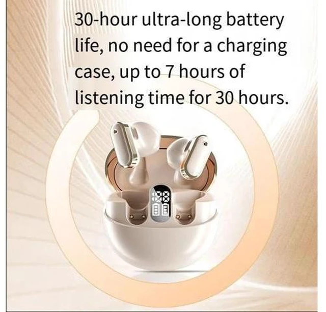 Alt view image 7 of 8 - The 2025 new AI simultaneous interpretation Deepseek true wireless Bluetooth headphones with high sound quality are compatible with in-ear s602 models