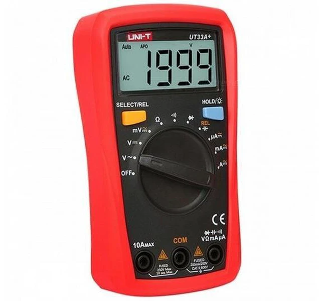 Alt view image 8 of 11 - UNI-T UT33A+ Portable Digital Multimeter