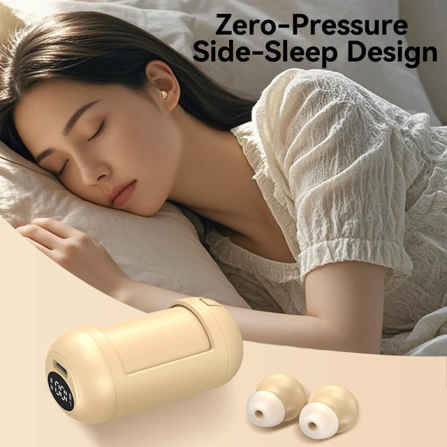 Alt view image 9 of 10 - Invisible Mini Small Tiny Earbuds Wireless Bluetooth ENC Noise Cancelling In Ear Buds Discreet Headphones Hidden Low-Profile Earphones for Small Ear Canals Men Women Sleep Audiobooks Work Sports