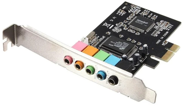 Alt view image 4 of 6 - PCI Express PCI E 5.1 Channel 3D Audio 6 Channels Digital Sound Card For win XP
