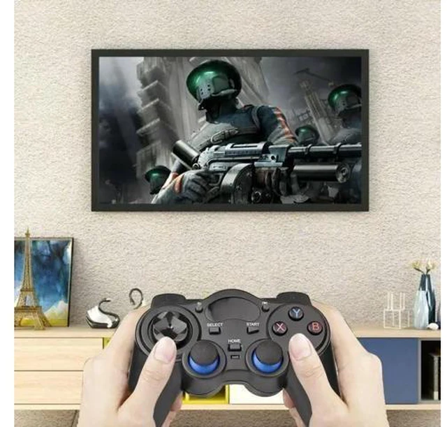 Alt view image 9 of 10 - 2.4G Wireless Game Gamepad Joystick With USB Converter Adapter For Android TV Box Tablets PC Game Joystick Controller