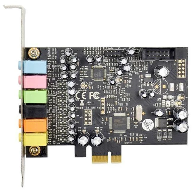 Alt view image 10 of 14 - Pcie 7.1CH Sound Card Stereo Surround Sound PCI-E Built-In 7.1 Channel Audio Audio System CM8828 eokCXOY