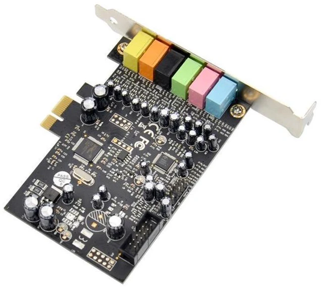 Alt view image 11 of 14 - Pcie 7.1CH Sound Card Stereo Surround Sound PCI-E Built-In 7.1 Channel Audio Audio System CM8828 eokCXOY