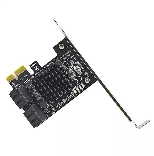 Alt view image 8 of 12 - PCIe 3.0 to 4/8 Port SATA 3.0 Adapter 6Gbps, ASM1064 Controller, for SSD Hard Drive