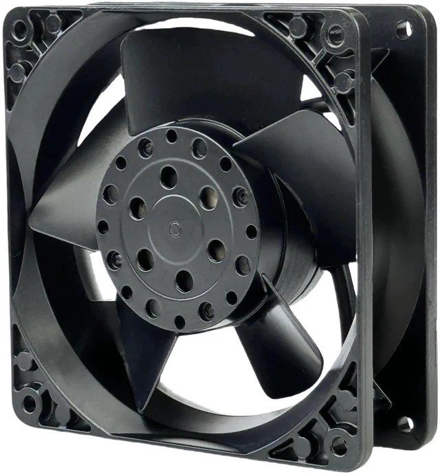 Alt view image 11 of 14 - for ebmpapst Cooling Fan 4650N, All Metal High Temperature Resistant Axial Cooling Fan 2-Pin 120x120x38mm AC 230V 50/60Hz 0.12A