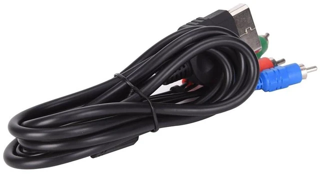 Alt view image 10 of 12 - 6Ft Component HD AV Cable, HDTV-EDTV (High Definition 480p) Compatible with PS2/PS3/PS3 Slim 5-Wire