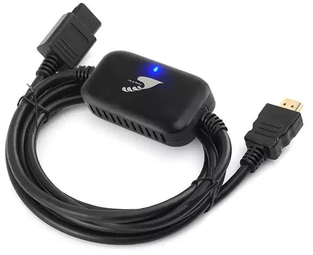 Alt view image 8 of 14 - ENFAIN N64/NGC/SNES to HDMI High-Definition Cable 2 meters (SV)