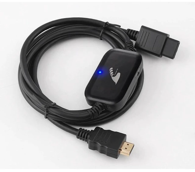 Alt view image 9 of 14 - ENFAIN N64/NGC/SNES to HDMI High-Definition Cable 2 meters (SV)