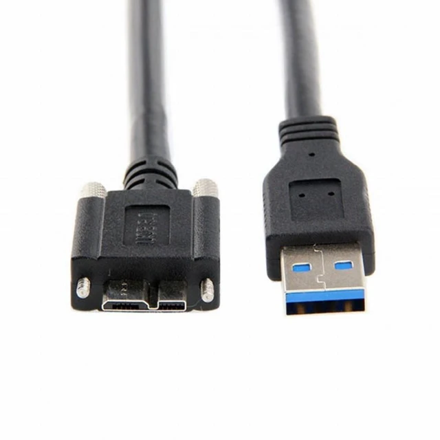 Alt view image 13 of 14 - Xiwai 8m USB 3.0 A Type Repeater Cable Male to Micro USB 3.0 B Male with Mount Panel Screws for Camera