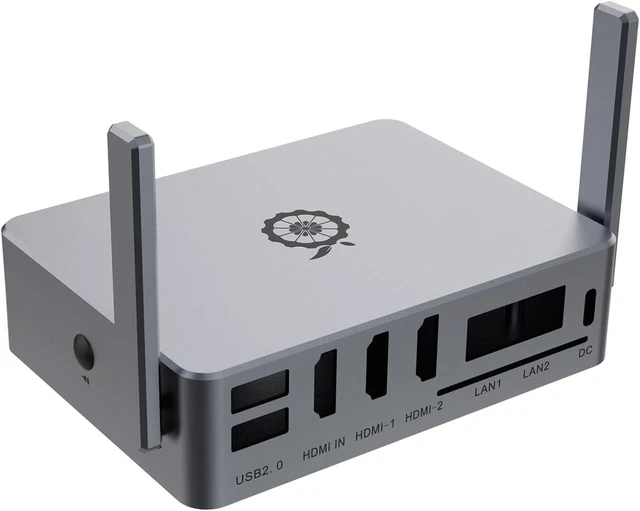 Alt view image 8 of 14 - Orange Pi 5 Plus Aluminum Alloy Metal Case, Durable Protective Enclosure Compatible with Orange Pi 5 Plus