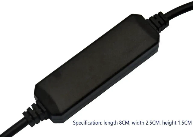 Alt view image 7 of 11 - 1pc Suitable for CQM1H/CPM2C/CJ1M Programming Cable Data Download line USB-XW2Z-200S-CV