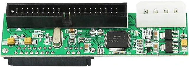 Alt view image 8 of 12 - SATA Female to 40 pin Male 3.5 inch IDE Adapter for PC and Mac Computer to SATA Hard Drive Interface Adapter(SATA F/3.5 M Big)