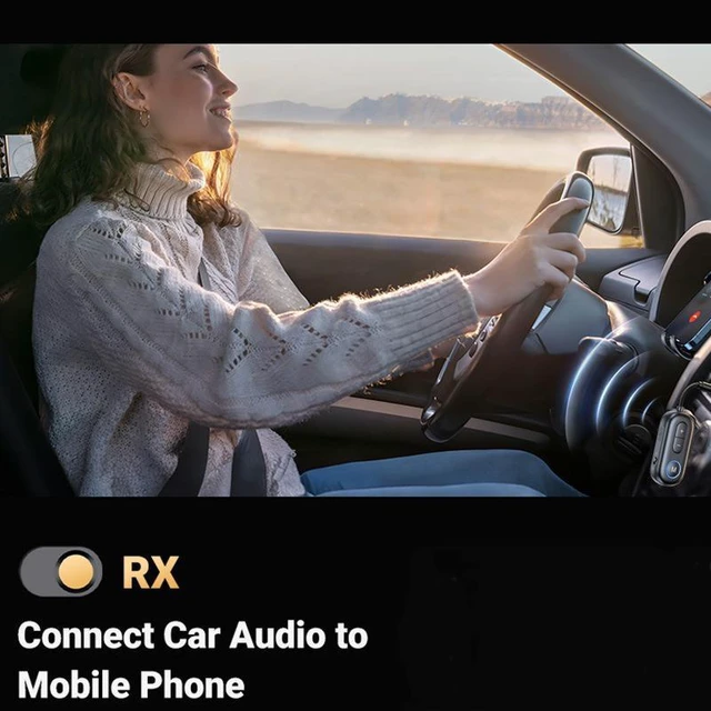 Alt view image 11 of 15 - BT-13 Wireless Bluetooth 5.4 Adapter Car Bluetooth Receiver & Transmitter, Hands-Free Calling, 3.5mm Aux Audio for Car/Home Stereo