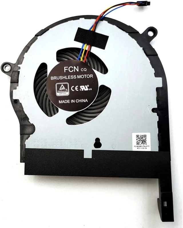 Alt view image 6 of 8 - New For ASUS TUF Gaming FX504GE FX504GE-AH53 FX504GE-BS73 FX504GE-ES52 FX504GE-ES72 Laptop CPU & GPU Cooling Fan One Pair