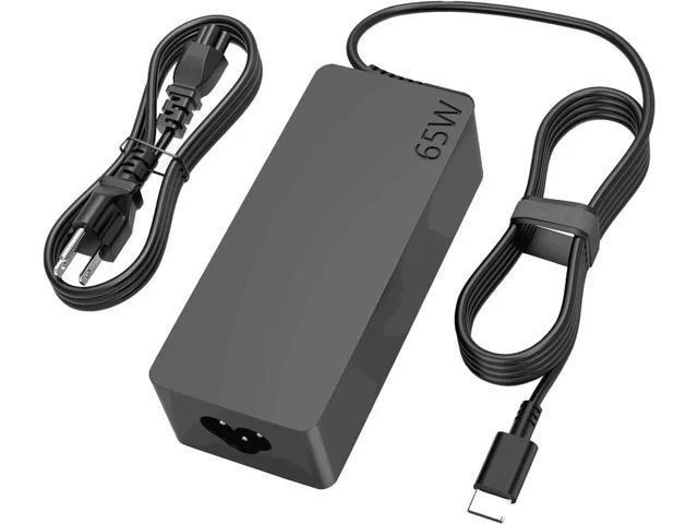 Alt view image 7 of 12 - 65W USB C Laptop Charger Compatible with Thinkpad Laptop and More USB Type C Power Adapter Cord