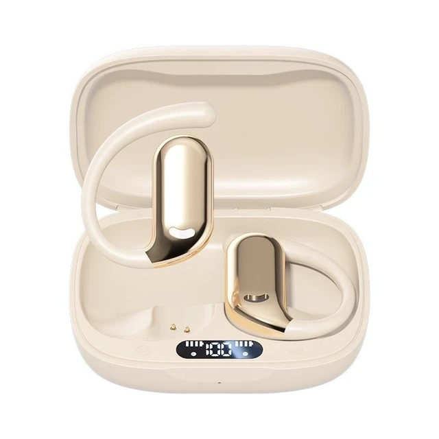 Alt view image 9 of 11 - M74 Bluetooth Headset Over-Ear Open-Ear Design, Ultra-Long Battery Life, Hi-Fi Sound, Noise Cancelling, Bluetooth 5.4, Sports Running