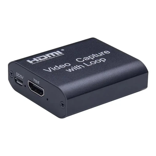 Alt view image 6 of 10 - Video Capture Card Screen Recorder USB2.0 1080P High Definition Game Capture Streamer Device with Loop