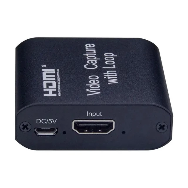 Alt view image 7 of 10 - Video Capture Card Screen Recorder USB2.0 1080P High Definition Game Capture Streamer Device with Loop