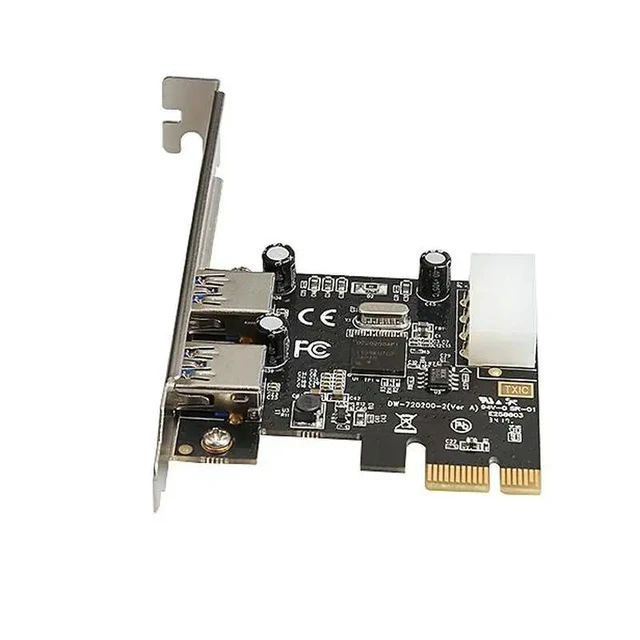 Alt view image 8 of 12 - Speed Dual USB 3.0 19pin To PCI-E PCI Express Card Motherboard 20P pcie Connector adapter