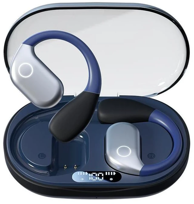 Alt view image 5 of 8 - M82 Portable OWS True Wireless Bluetooth Headset Open-Ear Over-Ear Design, Sports Running, Noise Cancelling, Bluetooth 5.4