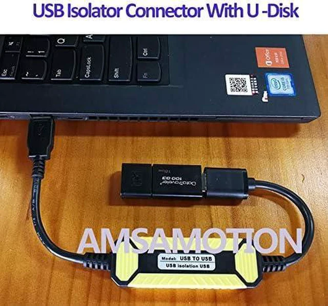 Alt view image 13 of 14 - AMSAMOTION USB Isolator ADUM4160 USB to USB ADUM3160 Full Speed Low Speed Industrial Module Support 12Mbps 1.5Mbps