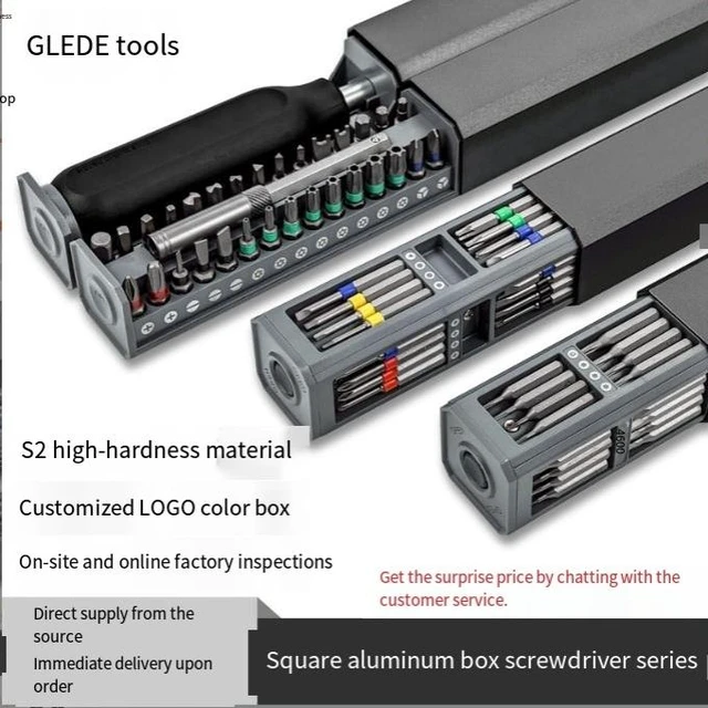 Alt view image 2 of 2 - Screwdriver notebook clock and watch repair disassembly mobile phone repair multi-functional wholesale precision screwdriver tool set