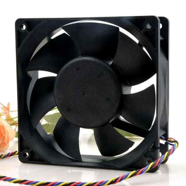 Alt view image 10 of 10 - Original RDH1238S1 12V 1.30A 120 * 38 Chassis Power Supply Large Airflow Fan