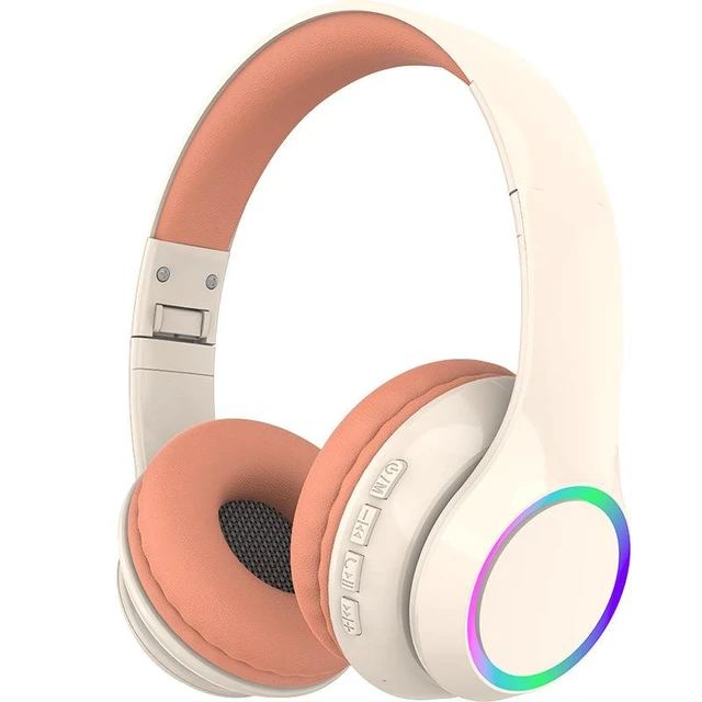 Alt view image 7 of 8 - Amazon's best-selling over-ear wireless Bluetooth headphones with LED ultra-long battery life and music noise cancellation are available in private molds from the manufacturer