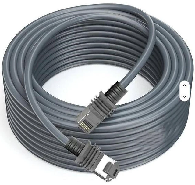 Alt view image 8 of 14 - Gen3 V3 Replacement for Starlink LAN Plated Connector Internet LAN Extension Fast Charging 1000Mbps 180 Degree Usb Cable