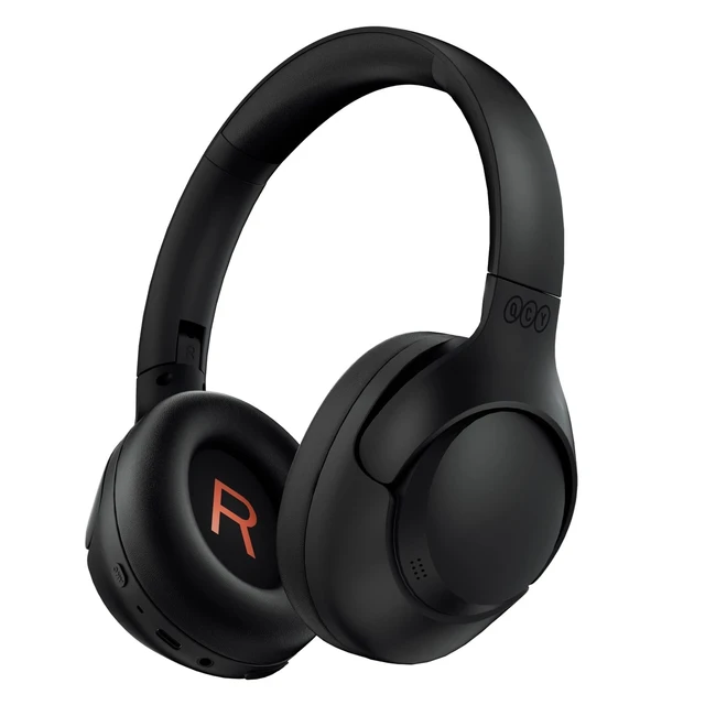 Alt view image 8 of 14 - H3 ANC Bluetooth Headphones Over Ear, Active Noise Cancelling Bluetooth 5.4 Headphones with Microphones, Hi-Res Audio Sound, Multipoint Connection, 60H Playback, Custom EQ via App(Black)