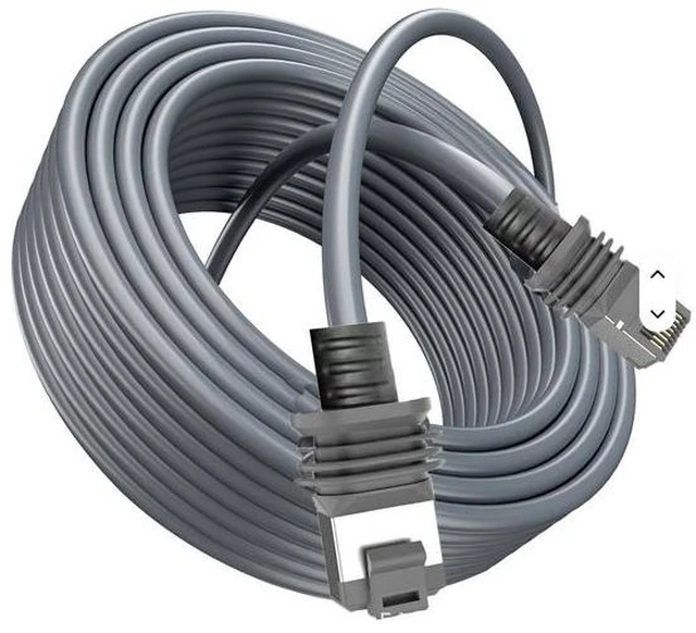 Alt view image 14 of 14 - Gen3 V3 Replacement for Starlink LAN Plated Connector Internet LAN Extension Fast Charging 1000Mbps 180 Degree Usb Cable