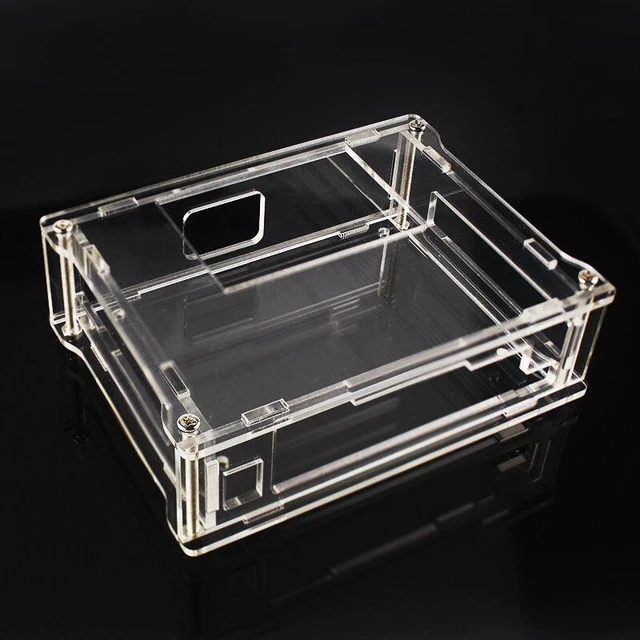 Alt view image 14 of 14 - Acrylic Case Box with Cooling Fan for NVIDIA Jetson Nano Developer Module Kit Shell Enclosure Cooler