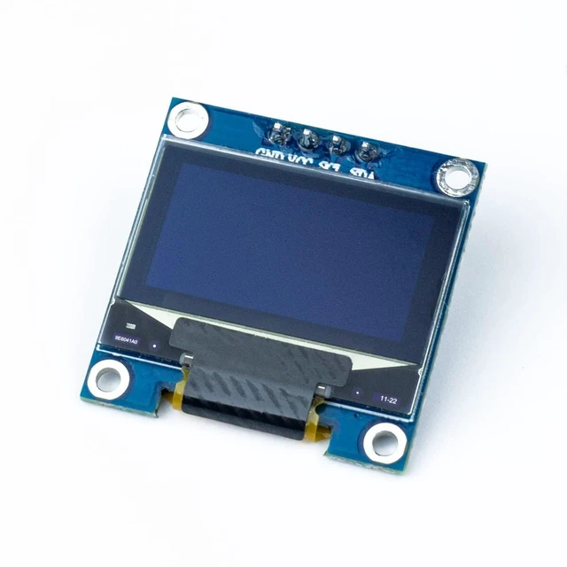 Alt view image 10 of 14 - 5 Pcs 0.96 Inch OLED I2C IIC Display Module 12864 128x64 Pixel SSD1306 Mini Self-Luminous OLED Screen Board Compatible with Arduino Raspberry Pi (White)