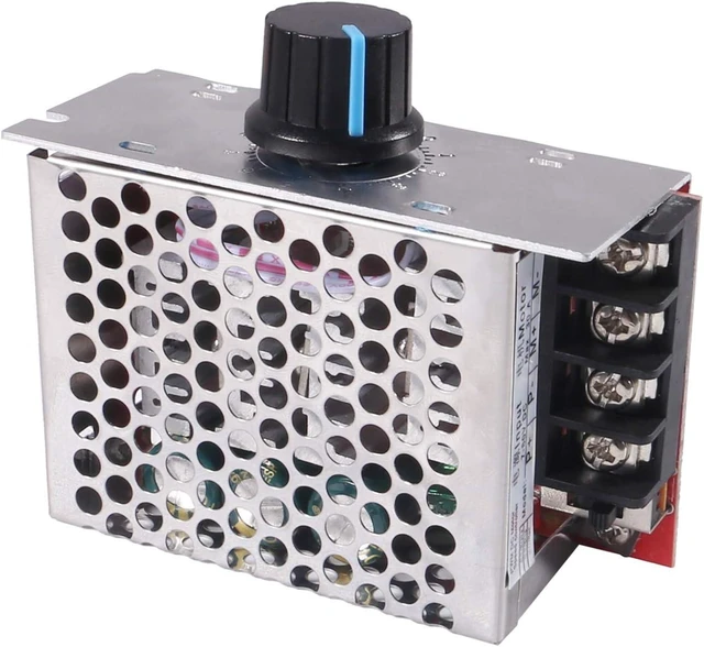 Alt view image 11 of 14 - 2 Pack 7-70V 30A PWM DC Motor Speed Controller with 30Amp Fuse and Adjustable Speed Control Knob
