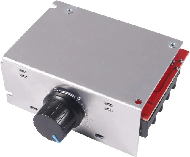 Alt view image 12 of 14 - 2 Pack 7-70V 30A PWM DC Motor Speed Controller with 30Amp Fuse and Adjustable Speed Control Knob
