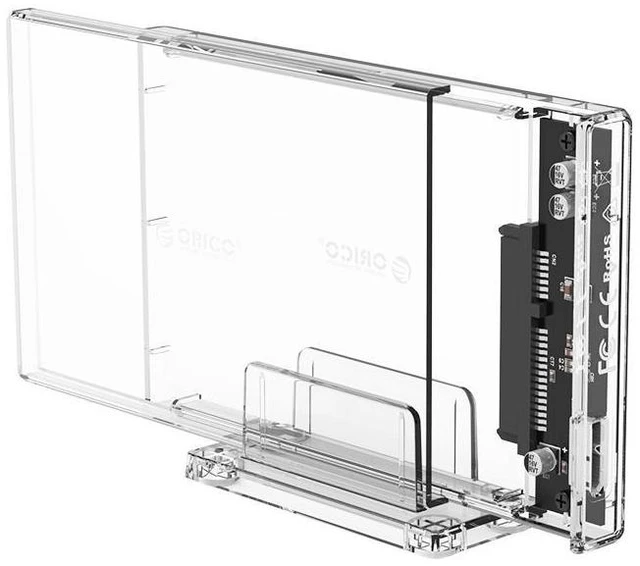 Alt view image 7 of 11 - 2159U3 USB3.0 SATA 2.5 Inch HDD SSD Hard Drive Enclosure External Case Support UASP