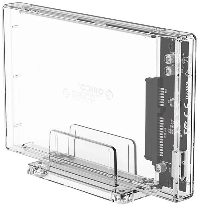 Alt view image 8 of 11 - 2159U3 USB3.0 SATA 2.5 Inch HDD SSD Hard Drive Enclosure External Case Support UASP
