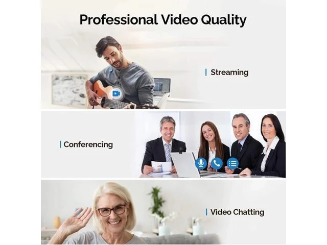 Alt view image 12 of 12 - Streaming Webcam 1080P, 960A HD Web Camera USB Web Cam for Gaming Conferencing Video Chatting Mac Windows Desktop Computer Laptop Wide Angle Webcam