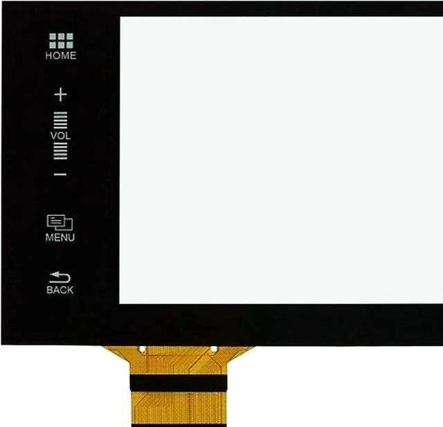 Alt view image 9 of 12 - New Touch Screen Glass Digitizer Replacement for Honda Accord 2016-2017 GPS Navigation 7" Radio