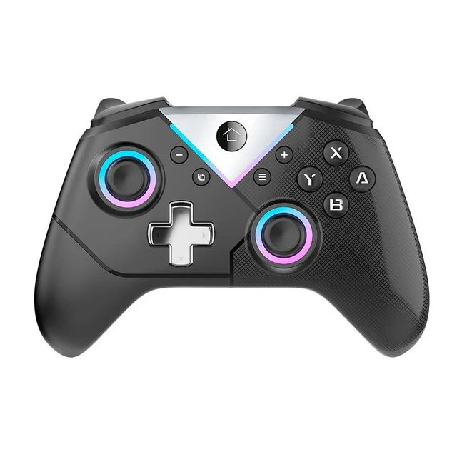 Alt view image 6 of 10 - CM617 Wireless Controller Hall Joystick, 6-Axis Gyro, Turbo, Programmable, 11 RGB Modes, for Switch/PC/Android/iOS