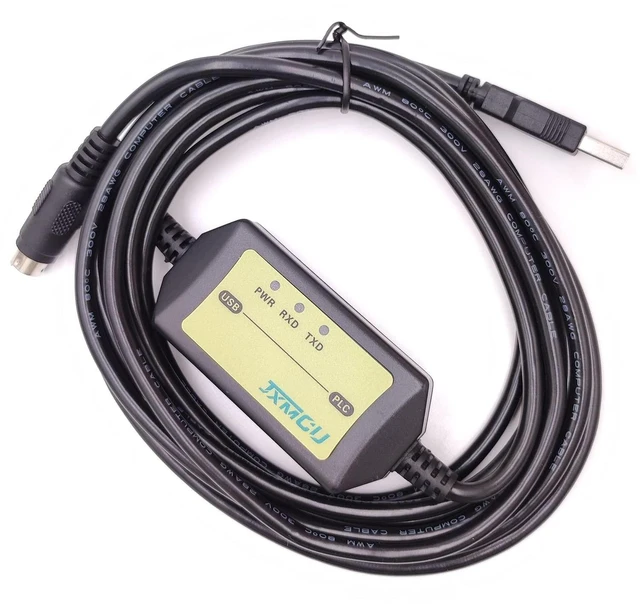 Alt view image 9 of 12 - USB-SC09-FX USB Programming Cable for Mitsubishi MELSEC USB to RS422 Adapter, for Mitsubishi PLC FX3U and FX Series FX2N/FX1N/1S/FX3U/3GA