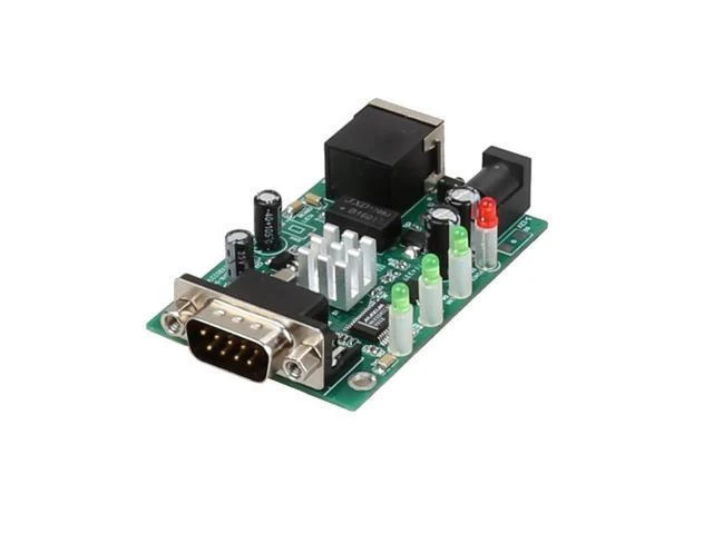 Alt view image 12 of 14 - Serial device server DB9 RJ45 to RS232 Ethernet To RS232 TCP/IP Server Module communication converter