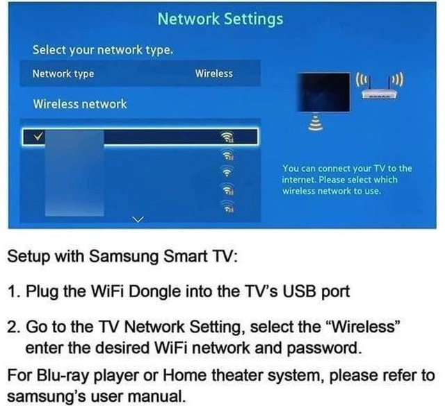 Alt view image 9 of 12 - isptewhie 300Mbps Dual Band 802.11 a/b/g/n 2.4G/5Ghz Wireless USB TV Network Card Dongle Compatible with Samsung Smart TV Laptop Desktop