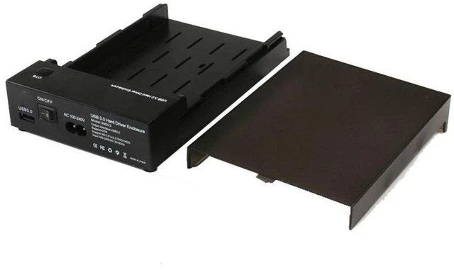 Alt view image 8 of 10 - Free 3.5 Inch USB 3.0 to SATA III External Hard Drive Enclosure Case Support Both 2.5" & 3.5" SATA HDD SSD Built-in Adapter