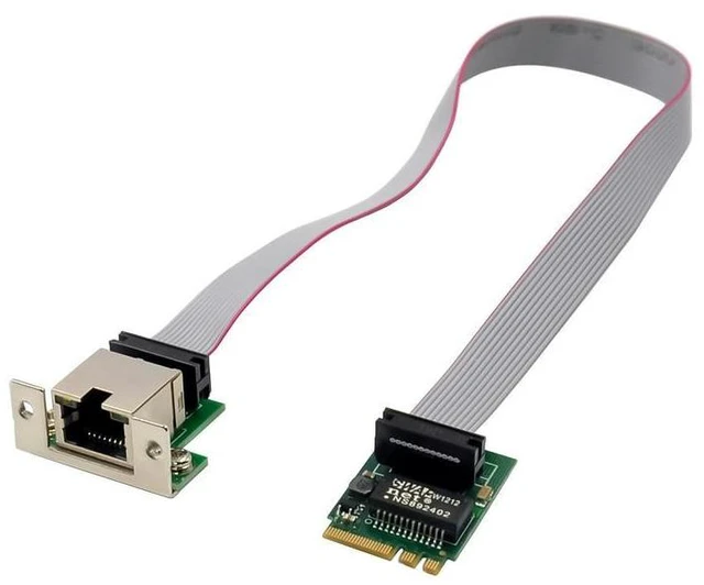 Alt view image 2 of 2 - Gigabit M.2 a+e key lan card RTL8111G chipset A+E Key port M.2 network card 1000mbps