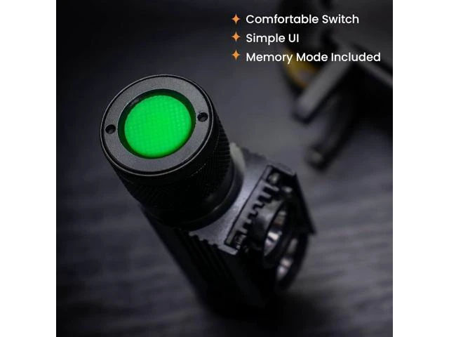 Alt view image 9 of 12 - Headlamp 1200 Lumen Rechargeable Head Lamp with Bright SST40 LED Waterproof for Kids and Adults for Camping Running Hiking Emergency Outdoor Hard Hat