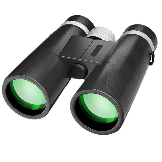 Alt view image 5 of 8 - Silver Ring Large Binoculars 10x42 High-Power HD, Low-Light Night Vision, Outdoor Handheld, Phone Adapter Compatible