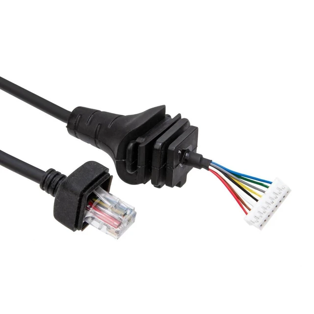 Alt view image 10 of 12 - 8 Pin HM-152 Mic Handheld Radio Speaker Microphone PU Cable For ICOM IC-2820H IC2825E Walkie Talkie