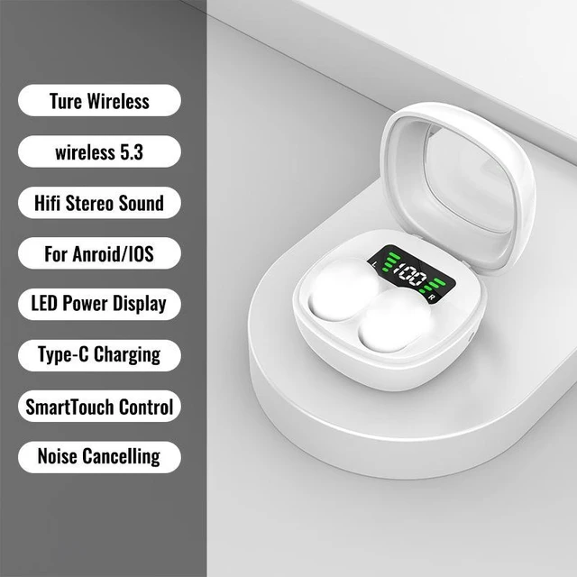 Alt view image 13 of 14 - Ultra-Small Wireless Sleep Earbuds Pain-Free Comfort, Side Sleeping Friendly, Long Battery Life, Mini In-Ear Headphones Black MINI 13T