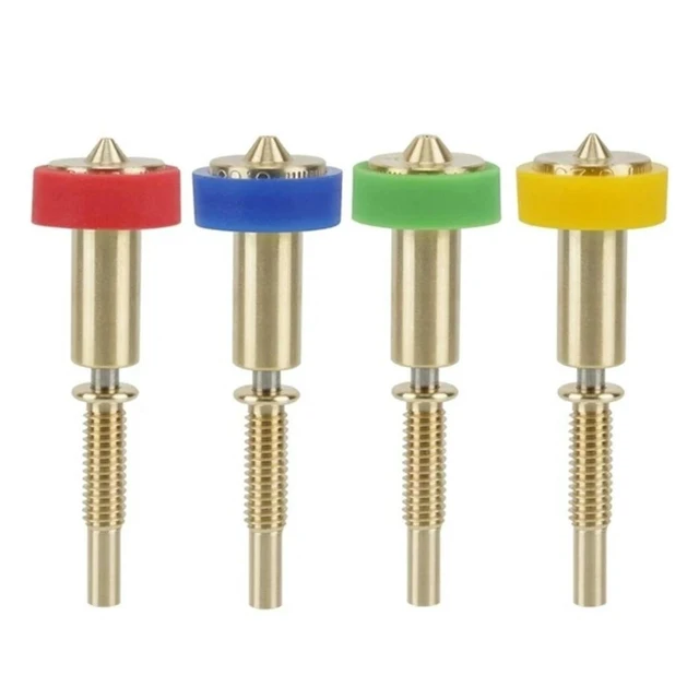 Alt view image 5 of 8 - Ruth's sister 4PCS Hotend For Revo Hotend Extruder 0.25Mm 0.4Mm 0.6Mm 0.8Mm 3D Printer Integrated Nozzles Brass Nozzle